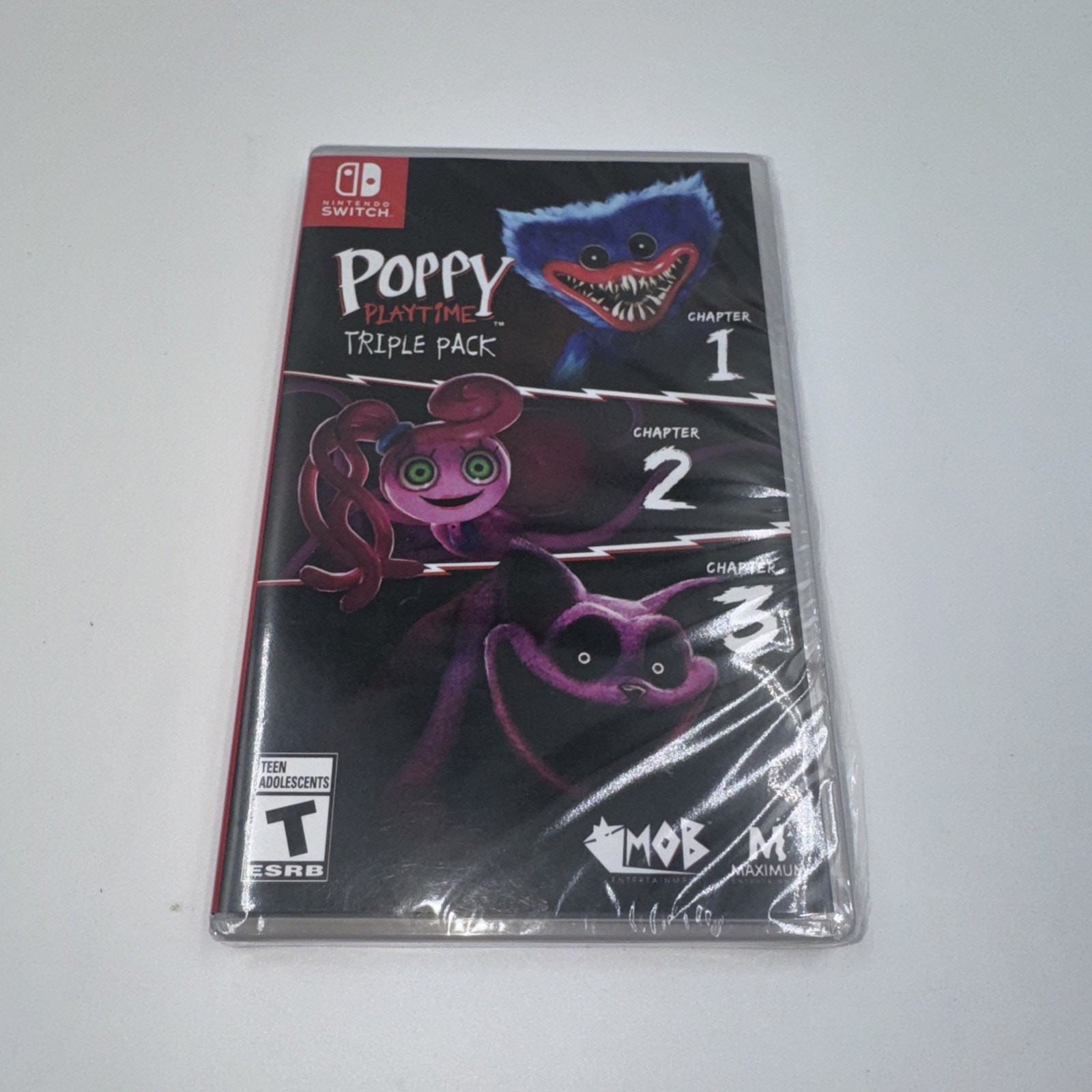 Poppy Playtime Triple Pack Nintendo Switch Brand New Sealed Game