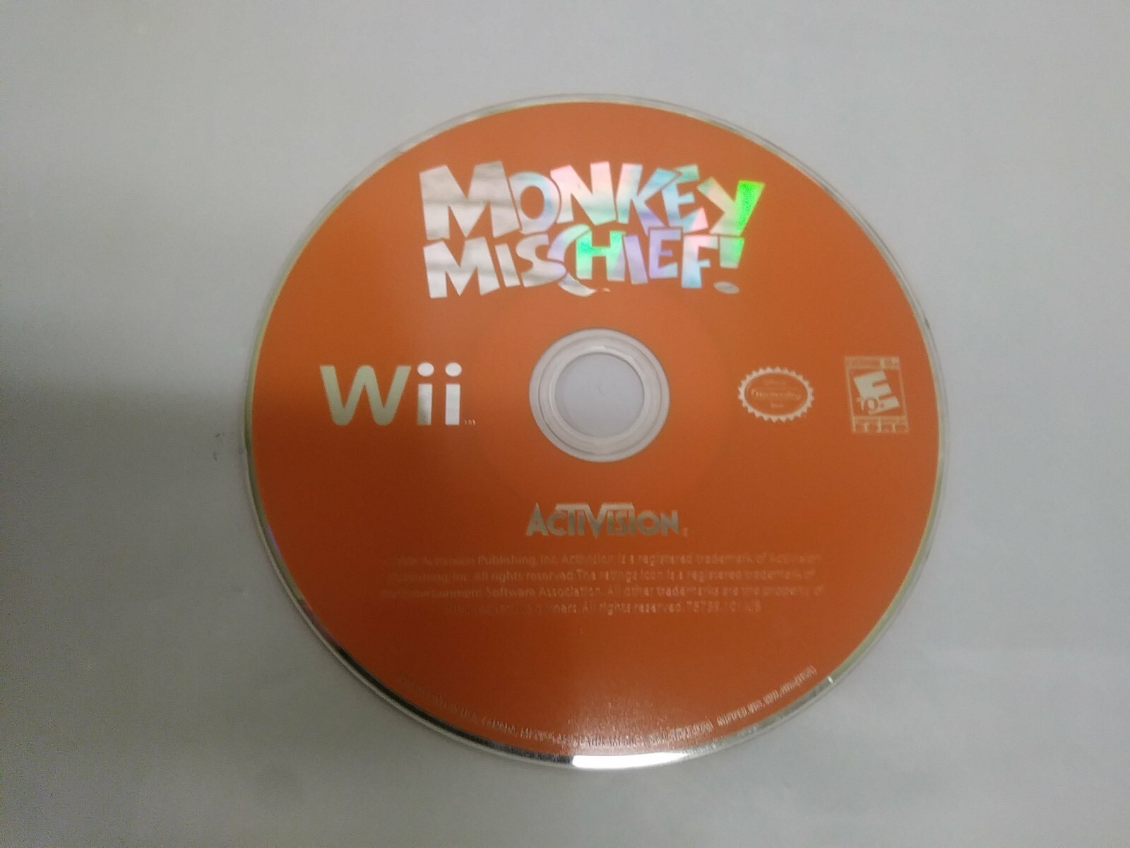 Monkey Mischief Party Time (Nintendo Wii, 2008) Complete With Manual Tested