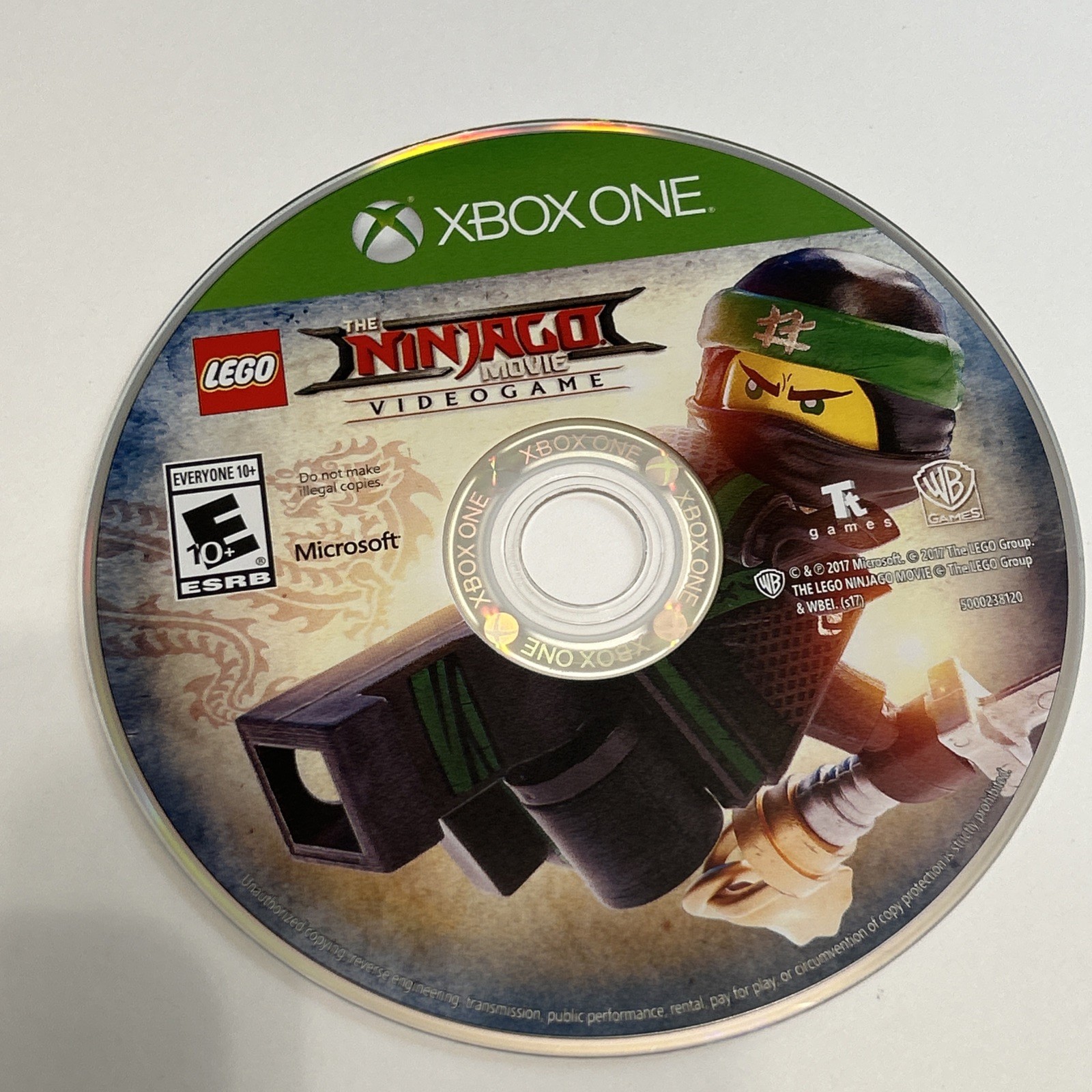 LEGO The Ninjago Movie VideoGame Xbox One Complete CIB
