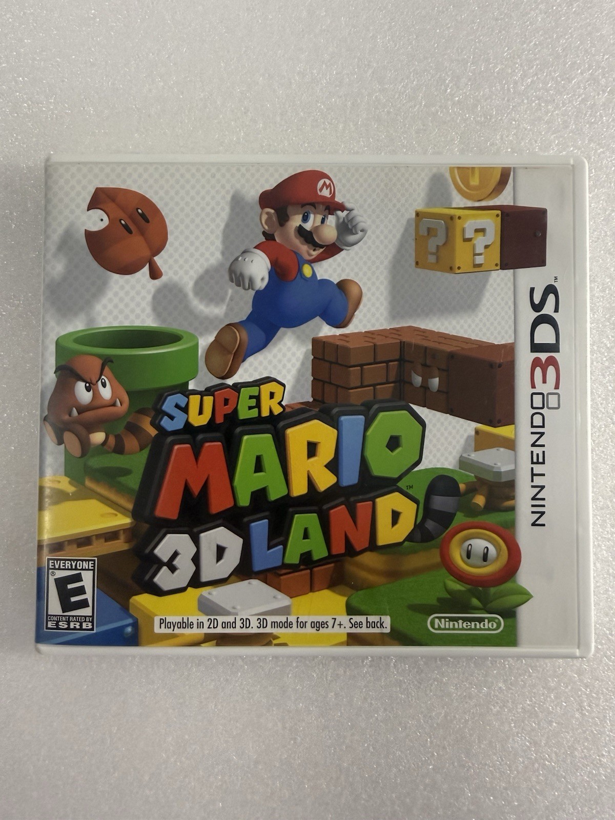 Super Mario 3D Land (Nintendo 3DS) CIB Complete w/ Inserts – Authentic & TESTED