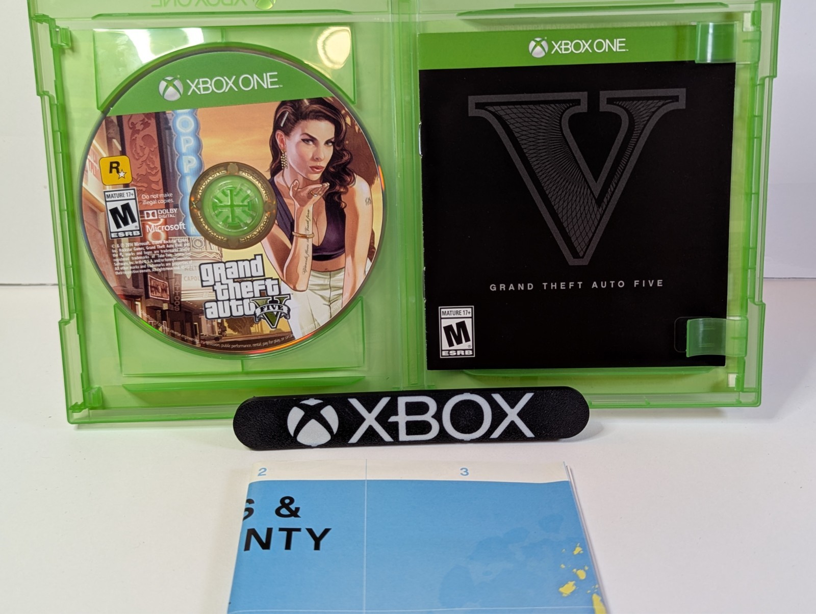 Grand Theft Auto 5 – CIB/Complete – Cleaned, Tested, Working!