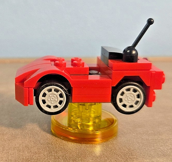 5 Lot LEGO Dimensions Vehicles w/ Toy Tag Bases (Harry Potter / Knight Rider)