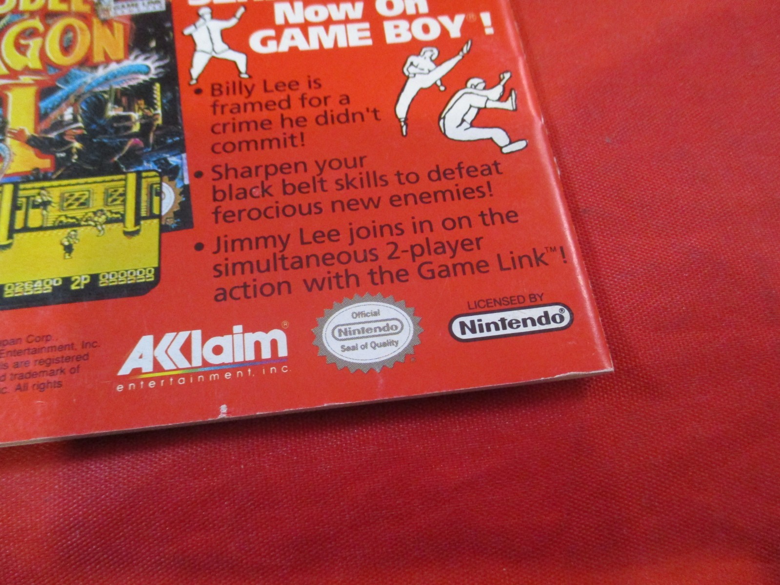 Beetlejuice Nintendo Game Boy Instruction Manual Booklet ONLY