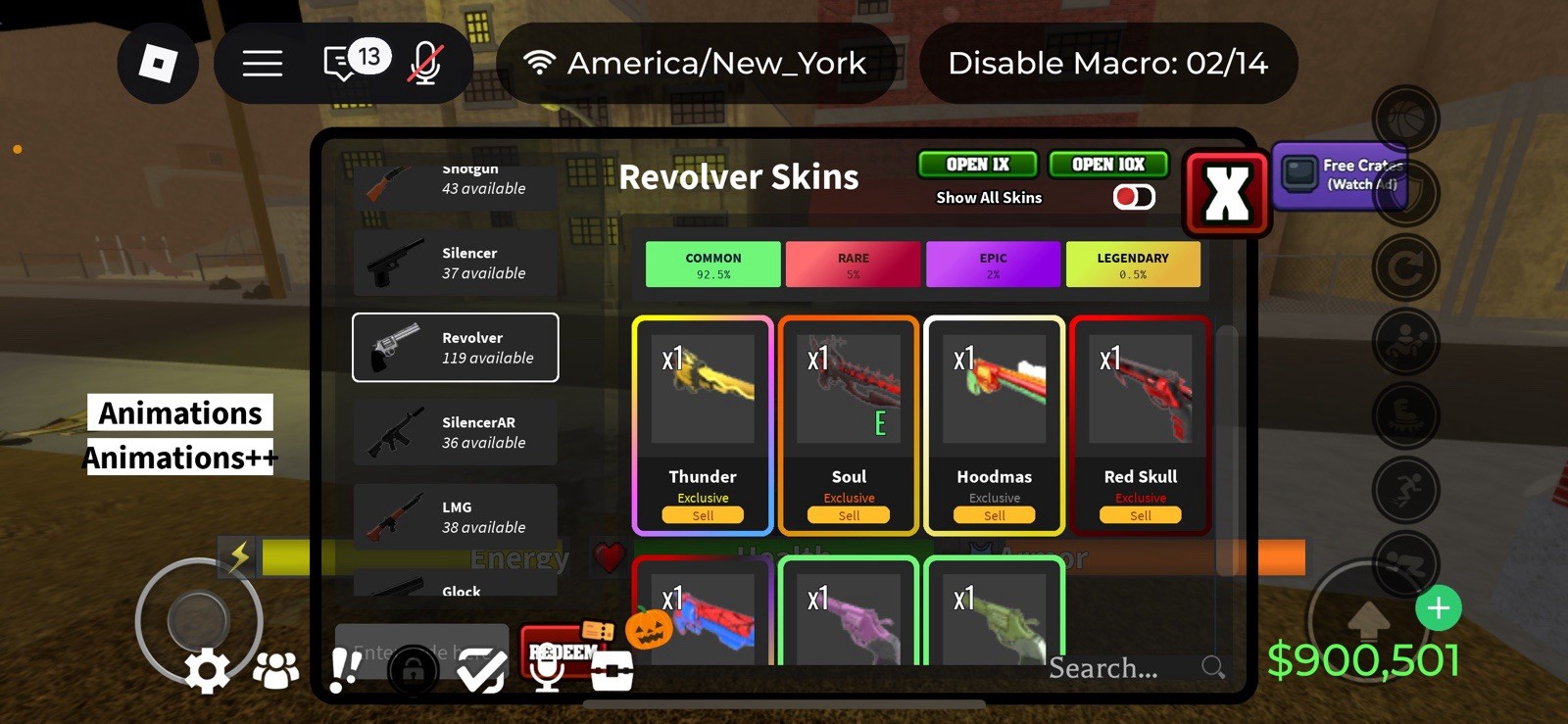 Da Hood Thunder Revolver
