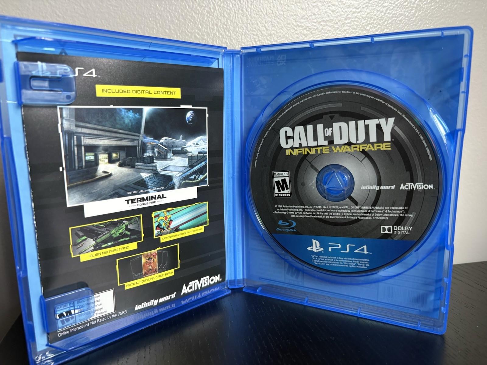 Activision Call of Duty: Infinite Warfare PS4 Shooter Online Playability M Rated
