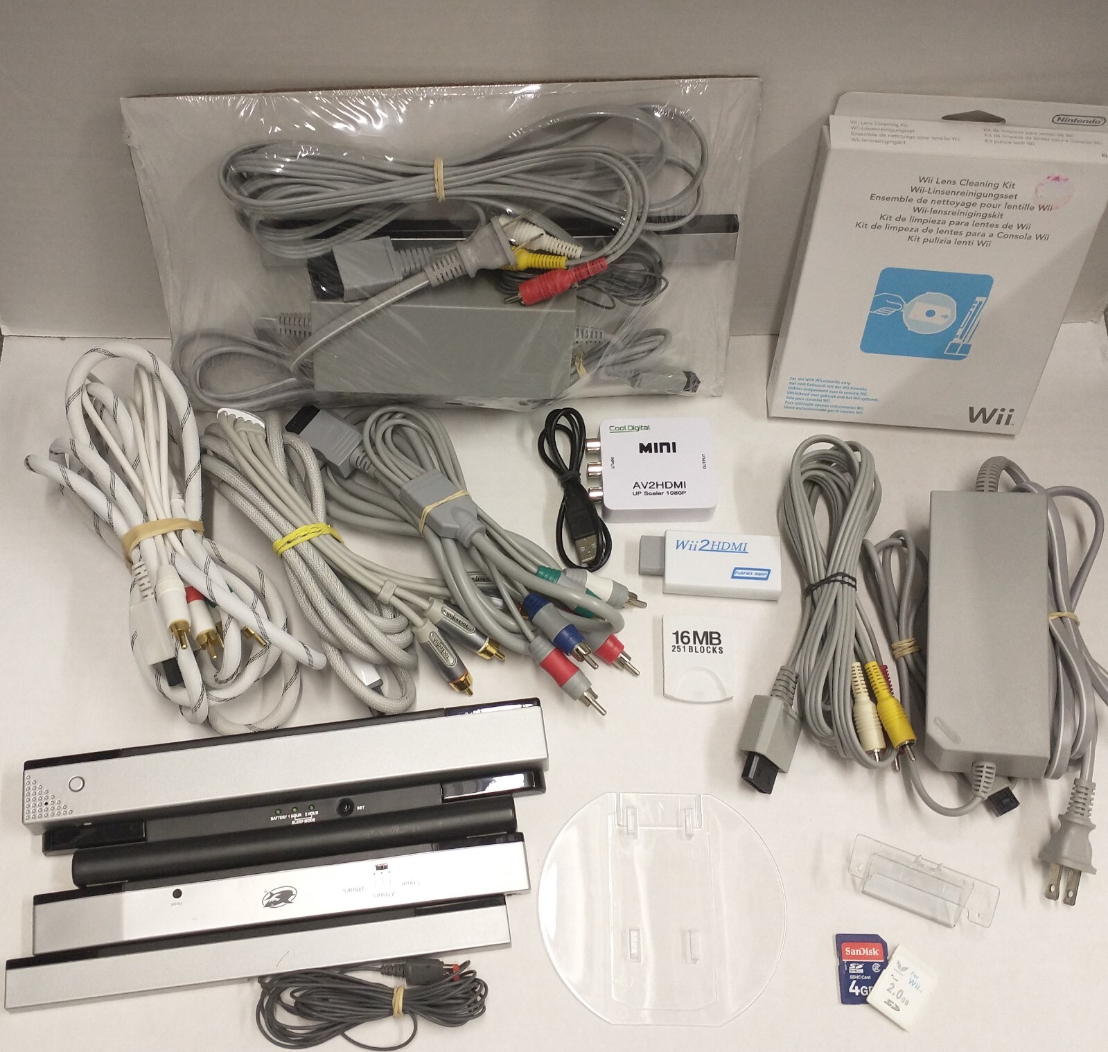 Nintendo Wii Cords Cables & Console Accessories – Official Nintendo & Generic