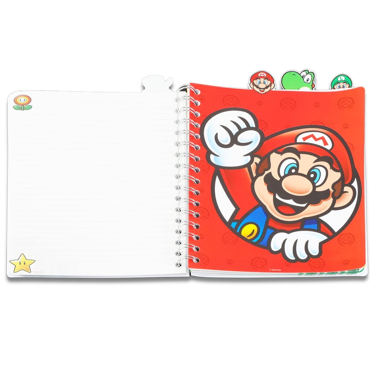 Imaginative Super Mario Journal Set with Stickers for Kids’ Adventures