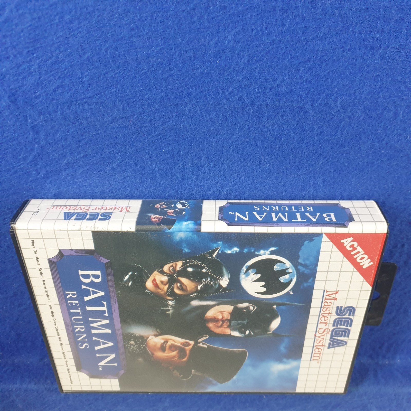 Master System BATMAN RETURNS Boxed & Complete PAL REGION FREE (Works in US)