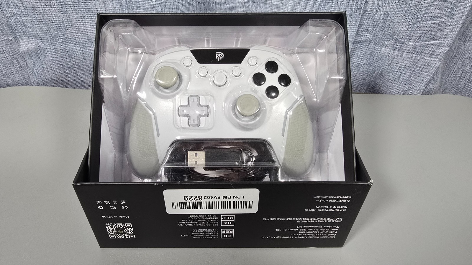 EasySMX X20 Wireless Gaming Controller w/ RGB Backlit, PC/Switch/Android/Steam