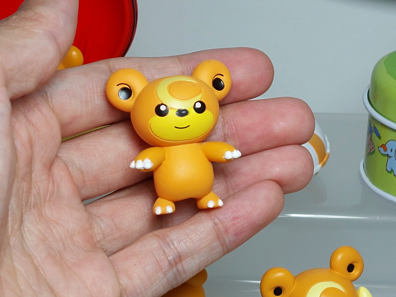 Teddiursa Himeguma Pokemon Mixed Figure Set 12 Takara Tomy Bandai 1.2-2.6in