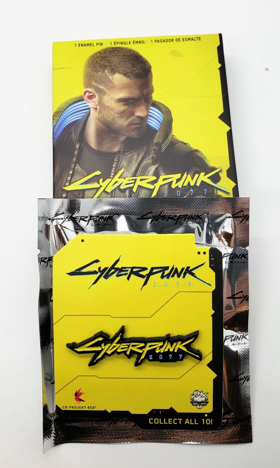 Cyberpunk 2077 enamel pins YOU PICK CD Projekt Red singles or set 9 10 blind box