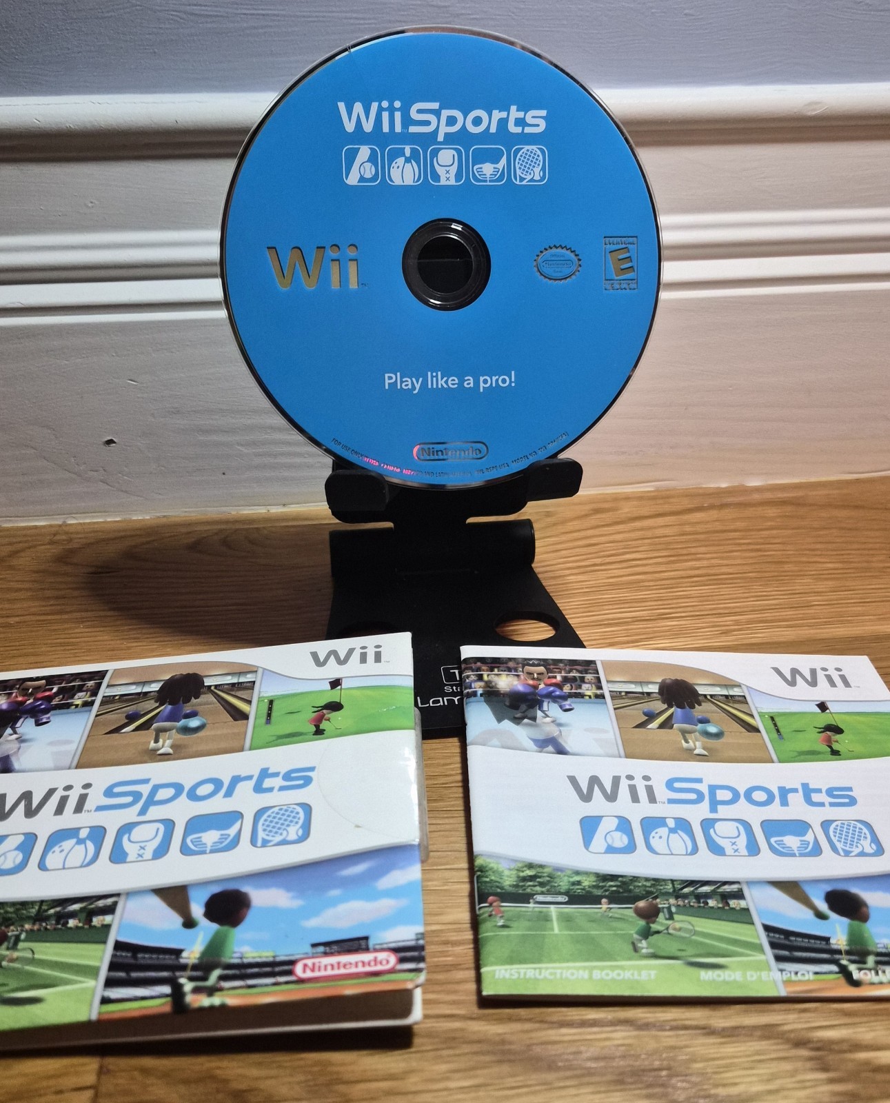 Wii Sports Nintendo Wii 2006 Case Manual Disc NOT WORKING