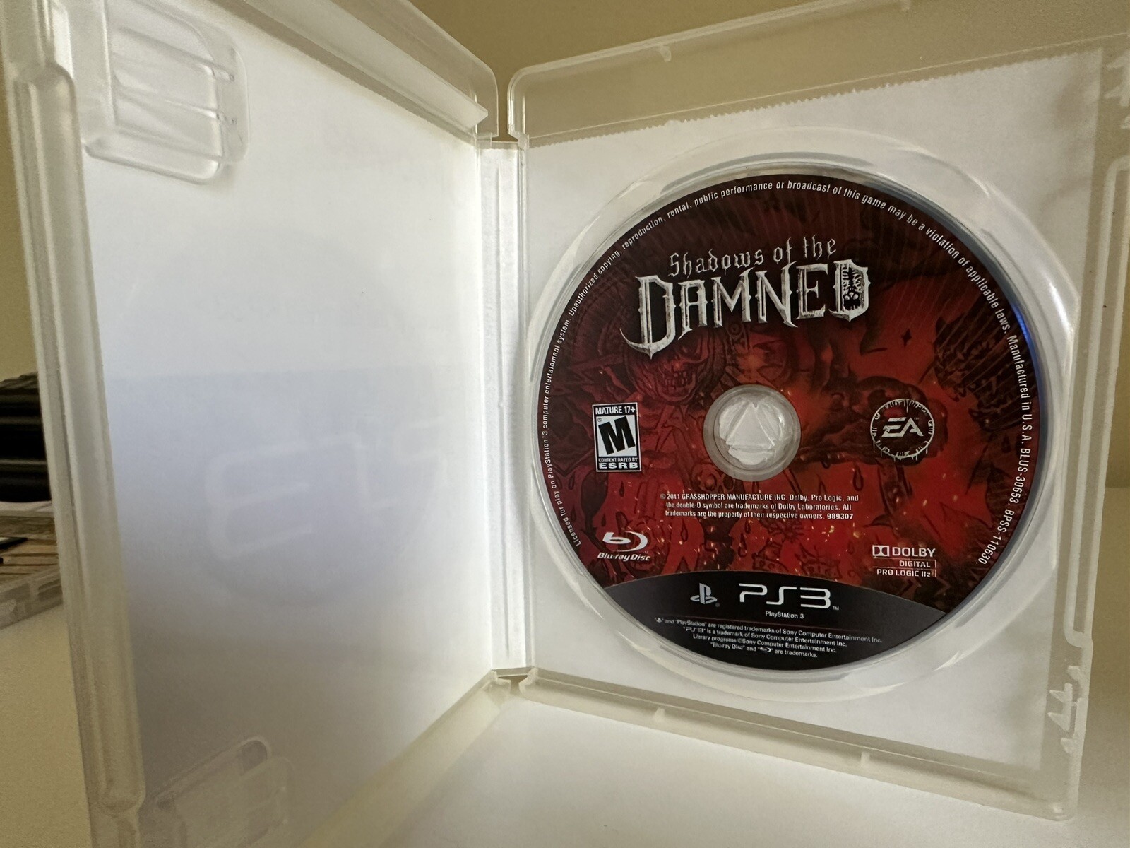 Shadows of the Damned – PS3 Disc Only – Tested & Works – Pre-Owned