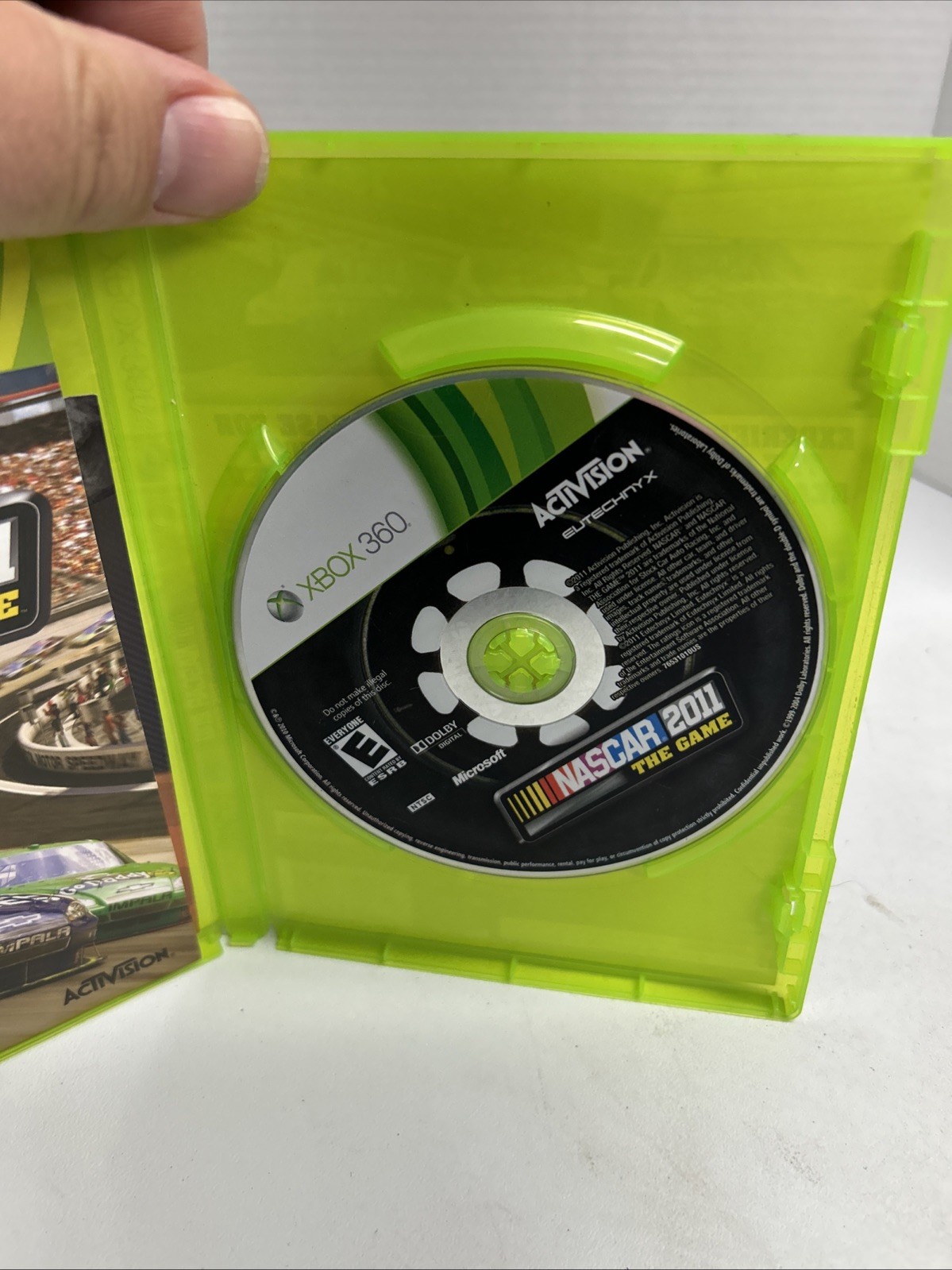 NASCAR The Game 2011 (Microsoft Xbox 360, 2011)
