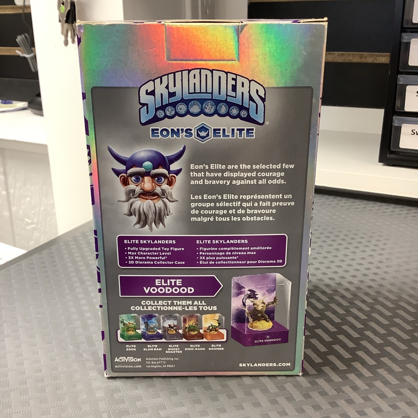 Skylanders Eon’s Elite – Elite Voodood Figure Activision! Open Box! Authentic!