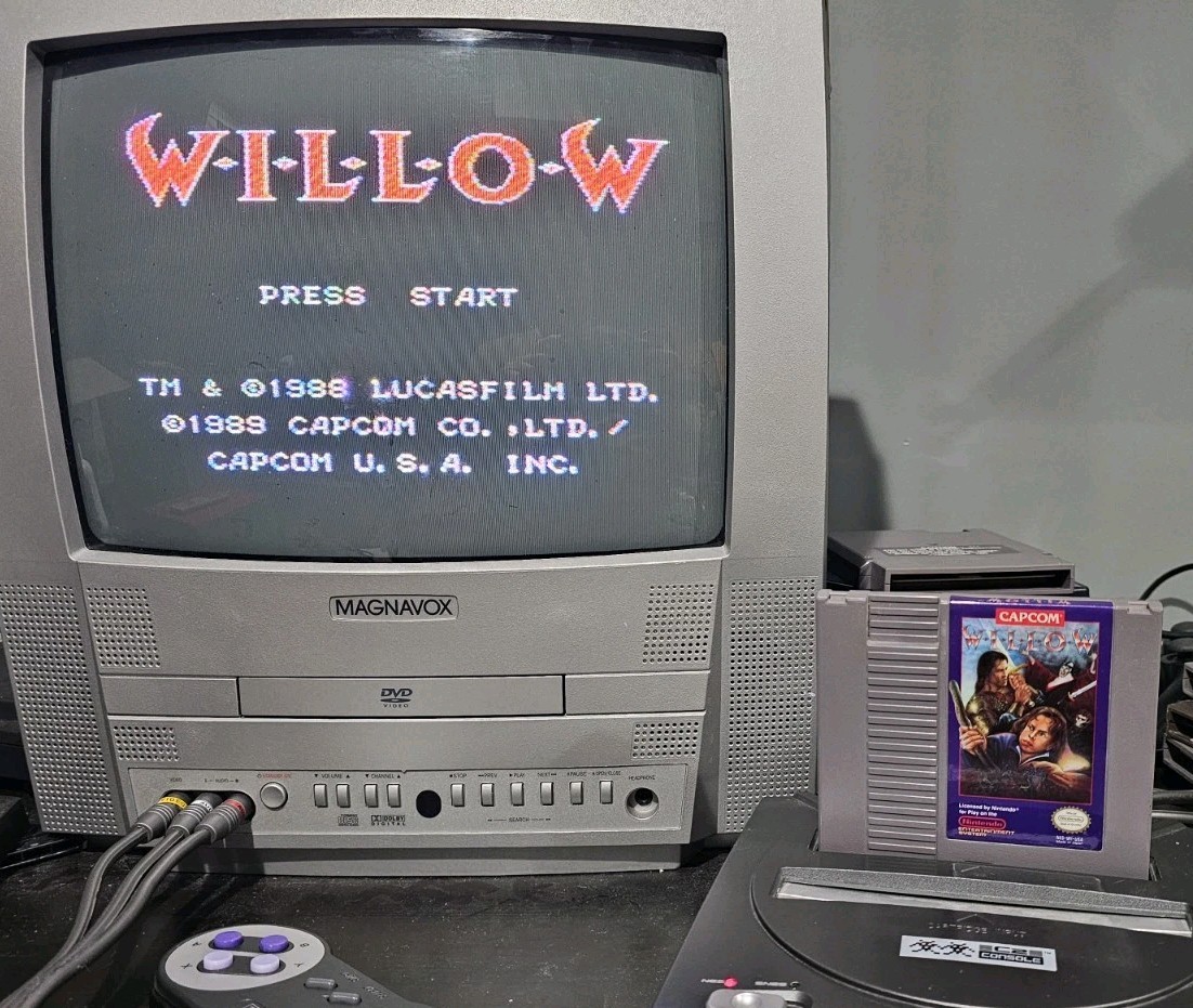 Nintendo Nes “Willow” CAPCOM game pak – NES Nintendo – CIB