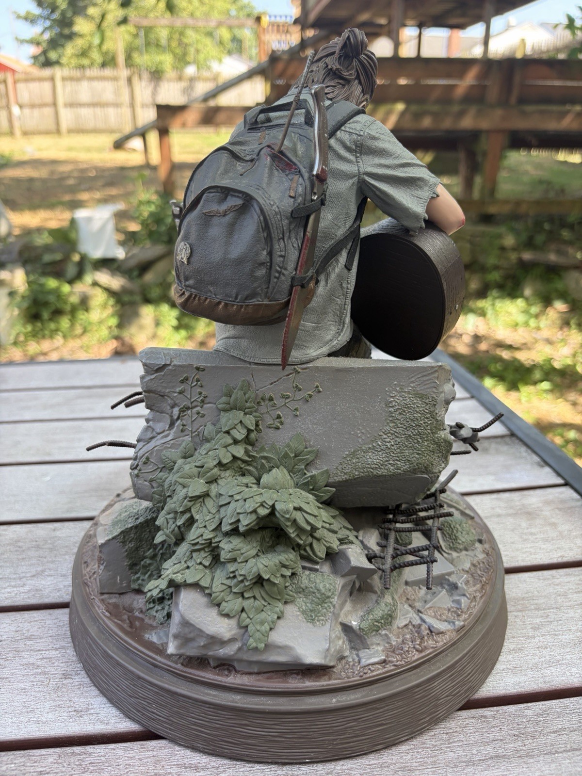 The Last of Us Part II Ellie Special Edition Hand Painted Statue Figure W/ Base