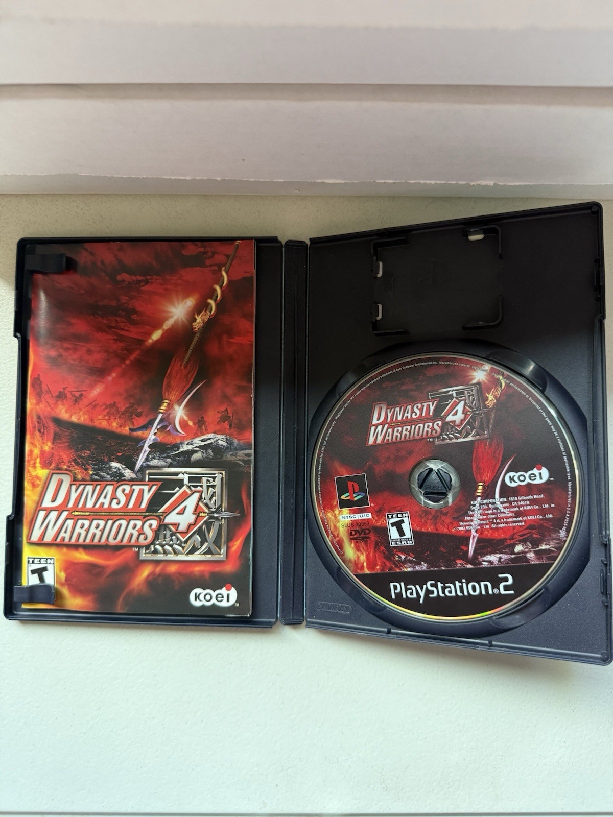 KOEI Dynasty Warriors 4 PS2 T-Teen NTSC-U/C Dynasty Warriors Series