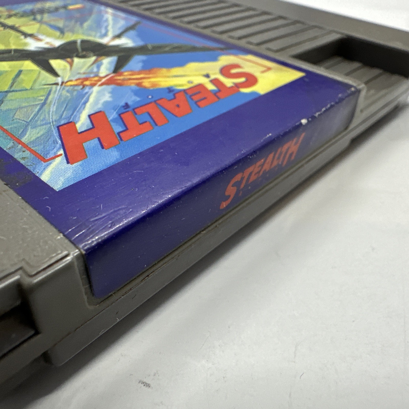 NES Alpha Mission Stealth Air Wolf Nintendo Entertainment System Cleaned Tested
