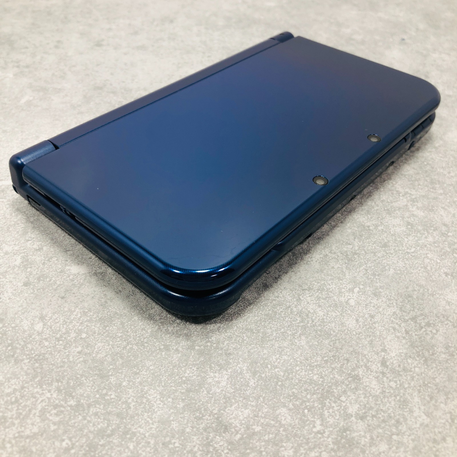 [Top IPS / EX+3] New Nintendo 3DS LL XL Metallic Blue console Japan NTSC-J 06-86