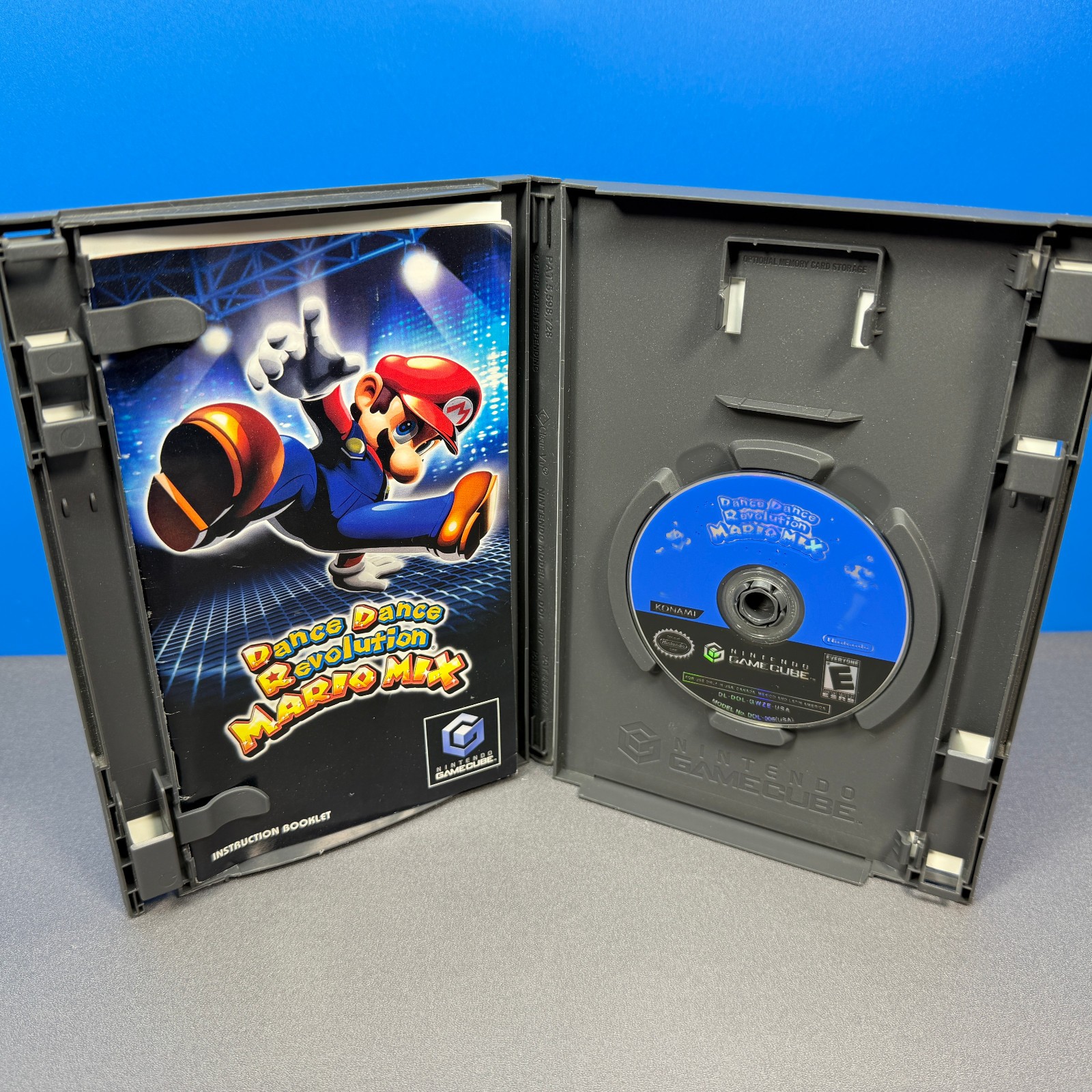 NINTENDO GAMECUBE DDR DANCE DANCE REVOLUTION MARIO MIX GAME COMPLETE CIB