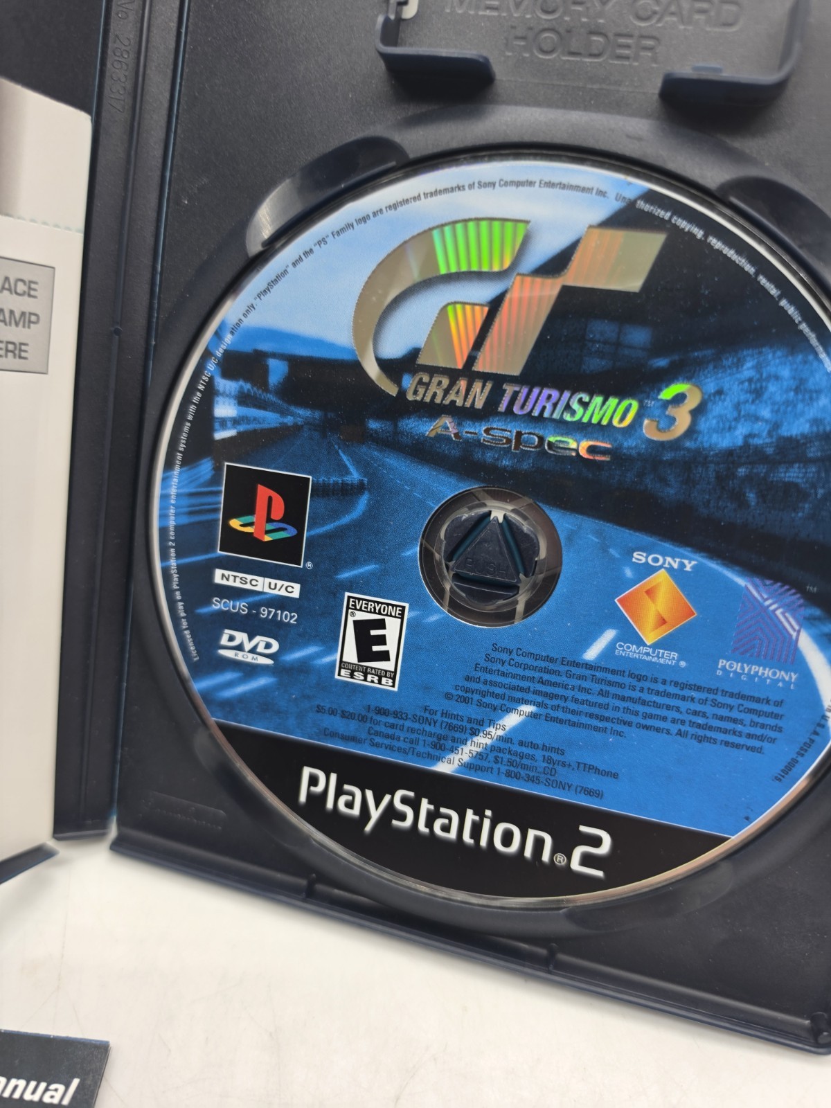 GRAN TURISMO 3 Playstation 2 Complete Mint Decode Insert Tested Ps2 1st Print