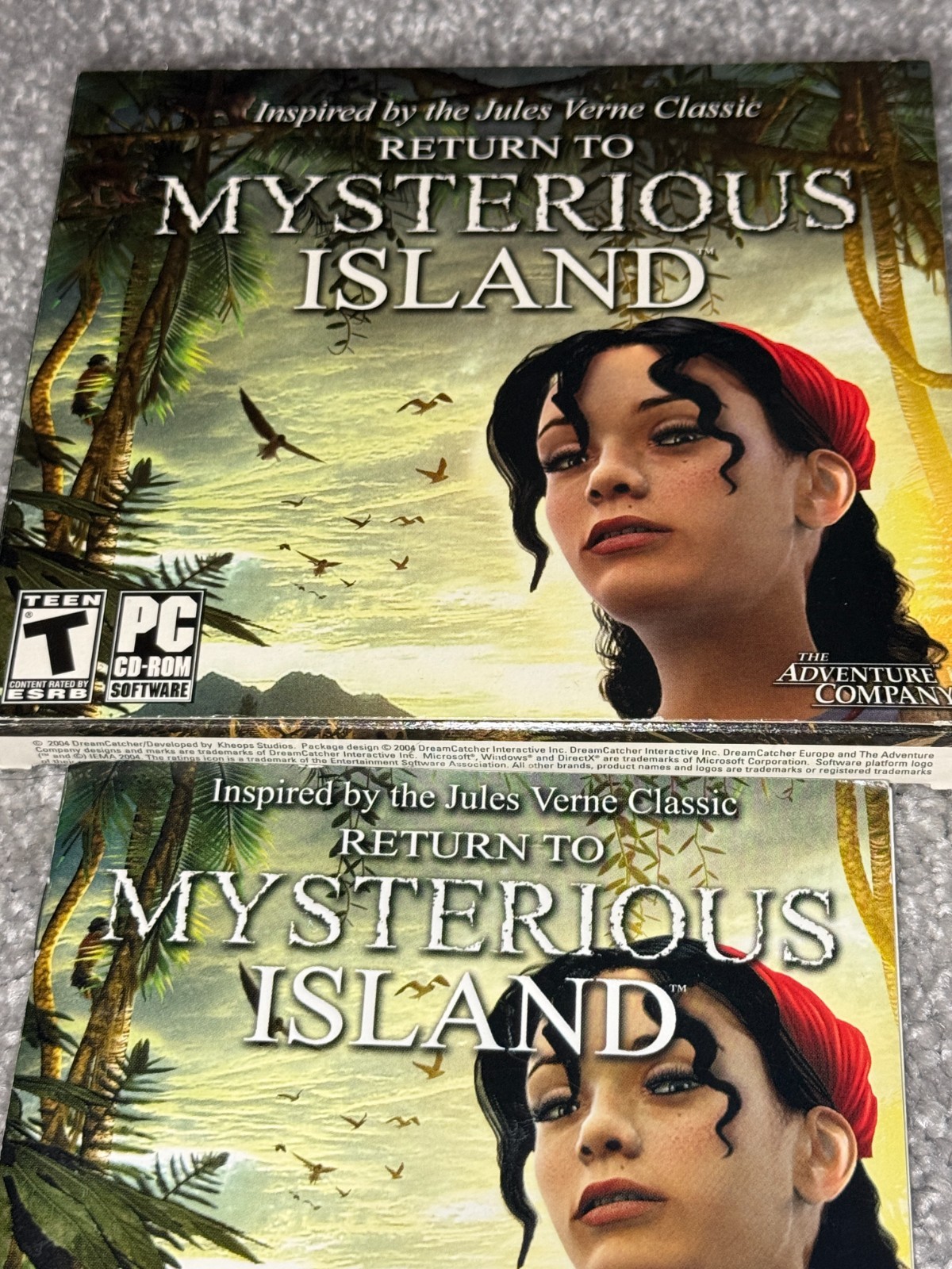Return to Mysterious Island Jules Verne PC Game The Adventure Company 2004