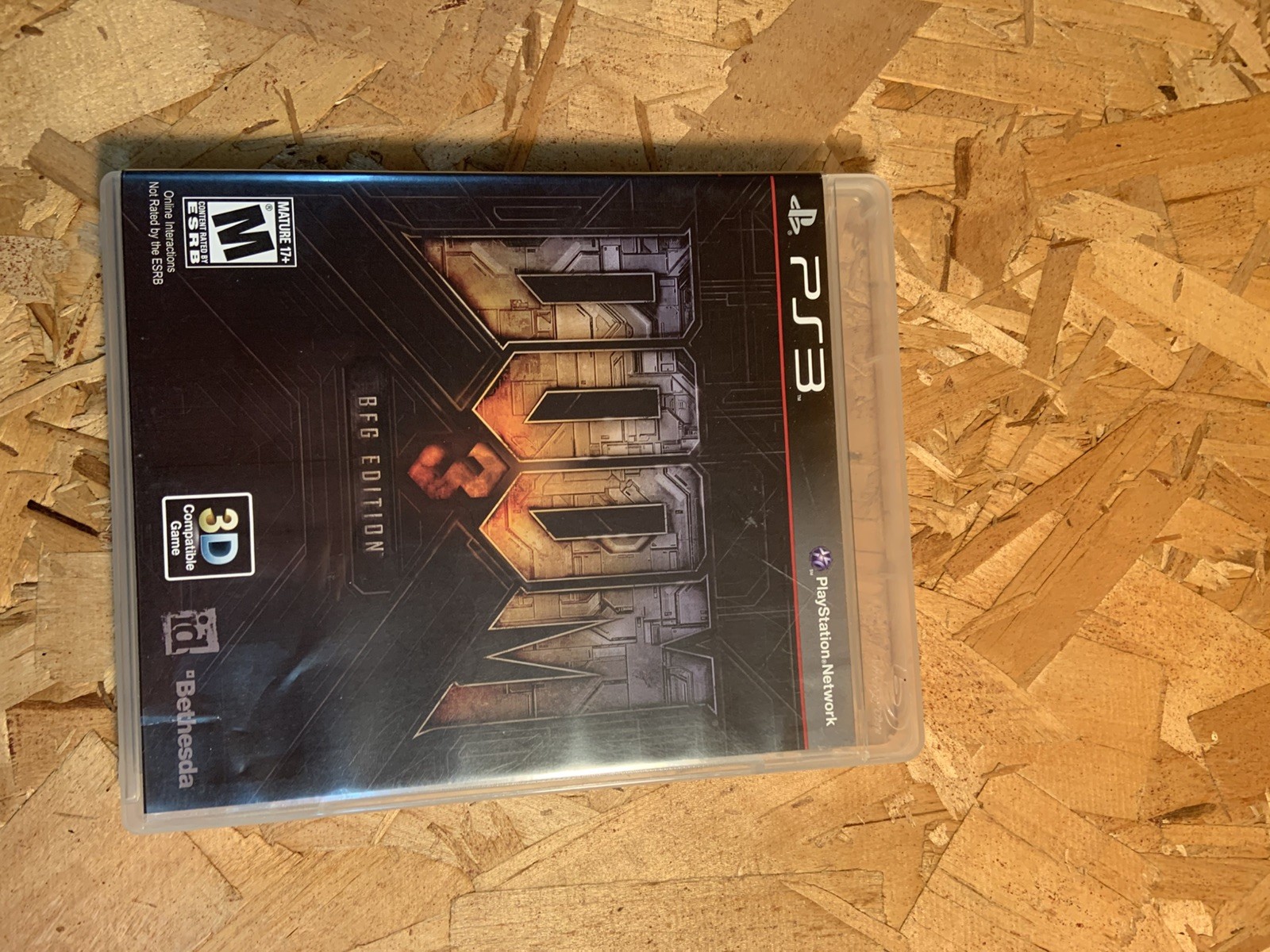 Doom 3: BFG Edition PS3 C I B/WITH MANUAL/TESTED AND WORKING / SEE VIDEO