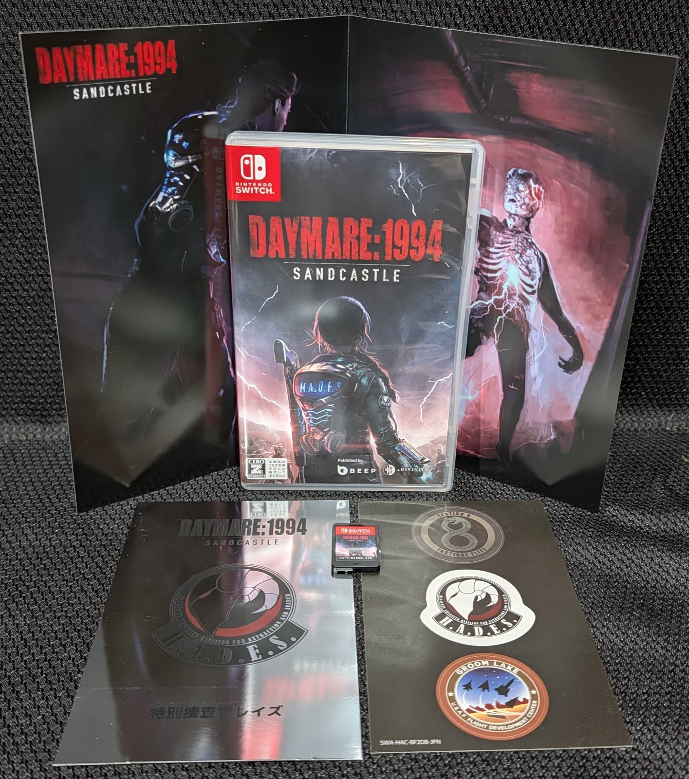 Daymare 1994 Sandcastle for Nintendo Switch with Stickers & Poster – English