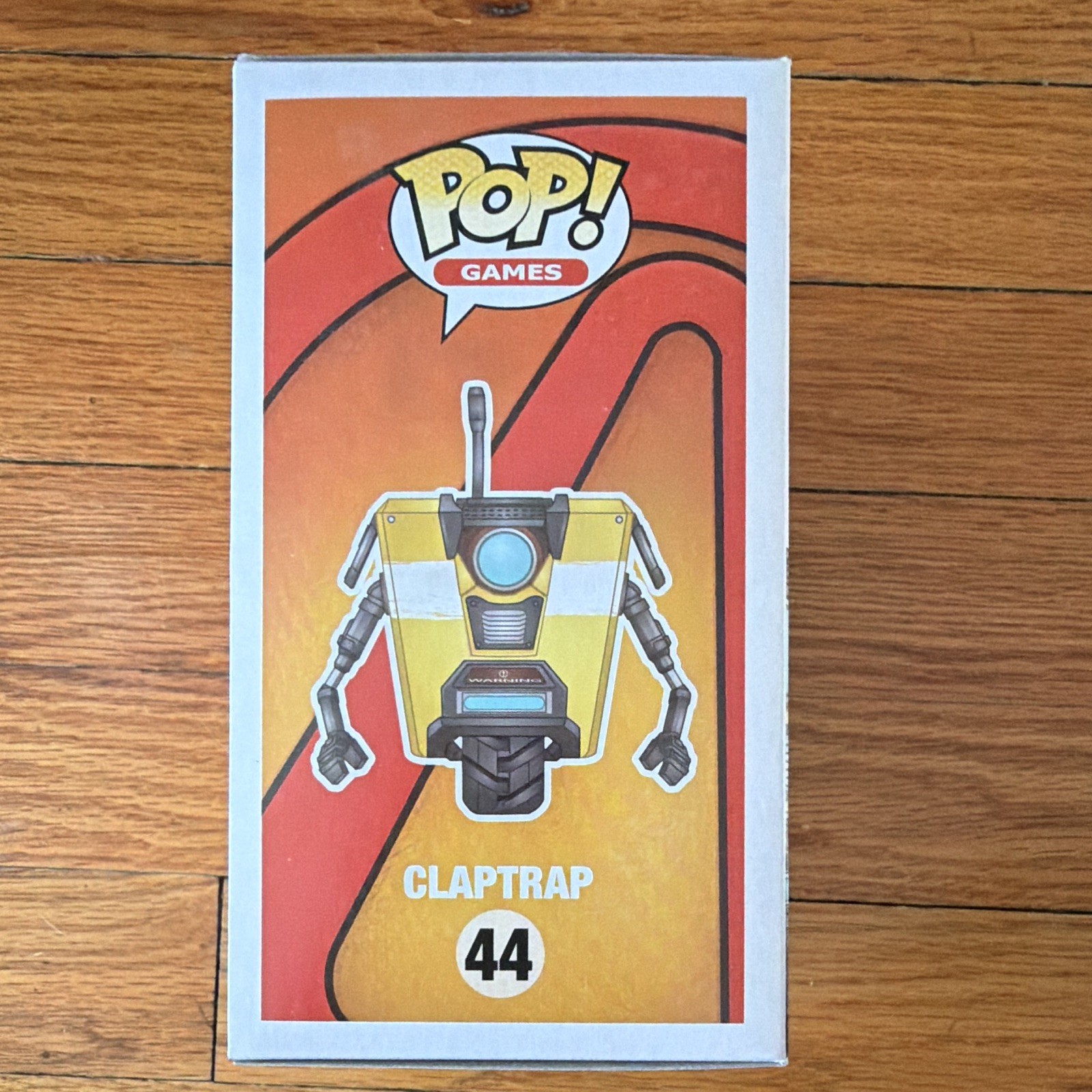 Funko Pop! Games Borderlands Claptrap Vinyl Figure #44 2015 Boxed