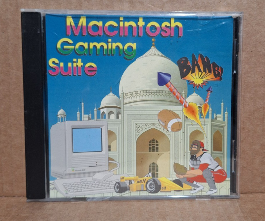 Macintosh Gaming Suite (Mac, 199?) – 200 Game Compilation, PowerSource – Tested