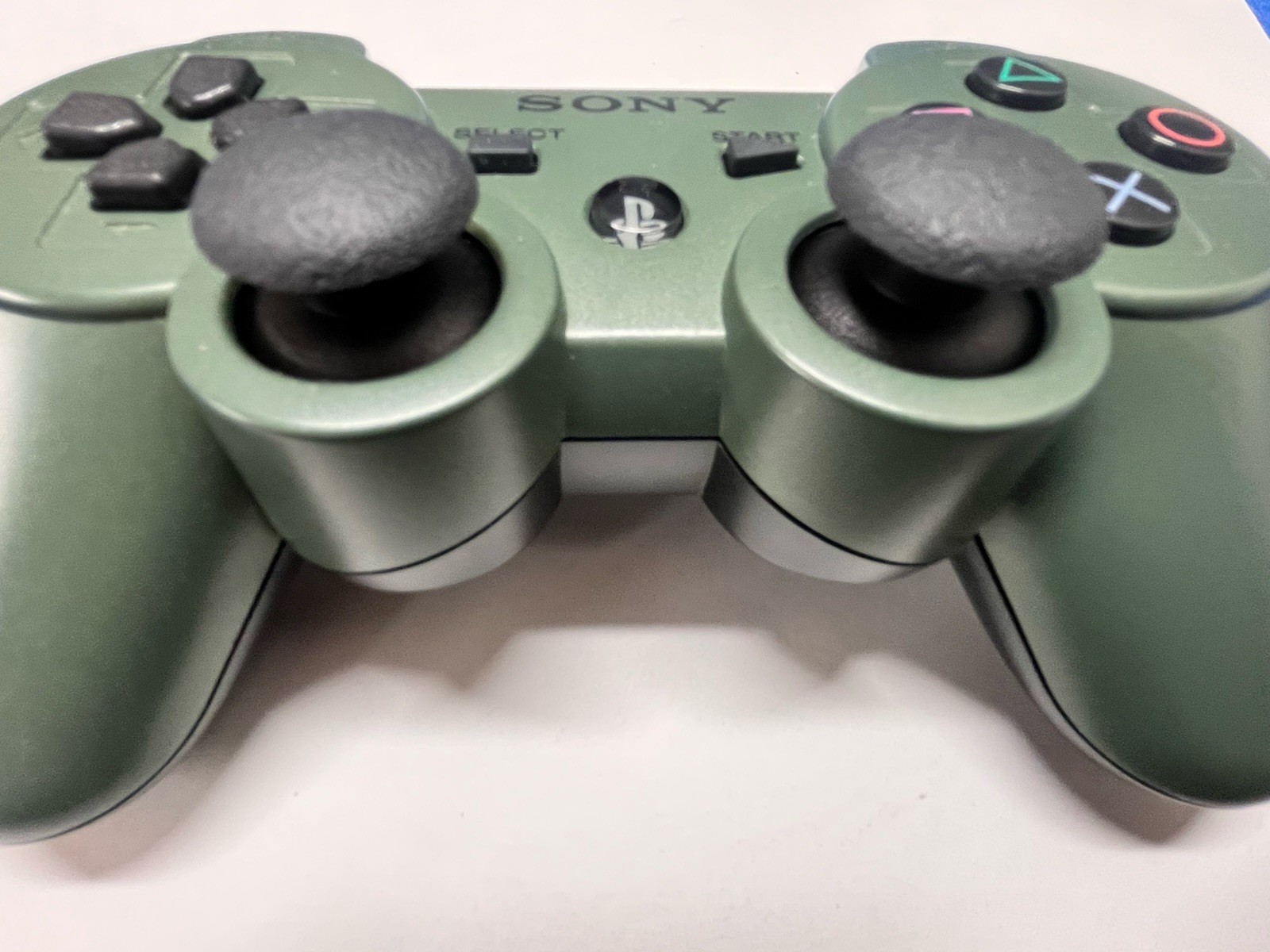 Sony PS3 DualShock 3 Wireless Controller – Green Camo OEM Tested