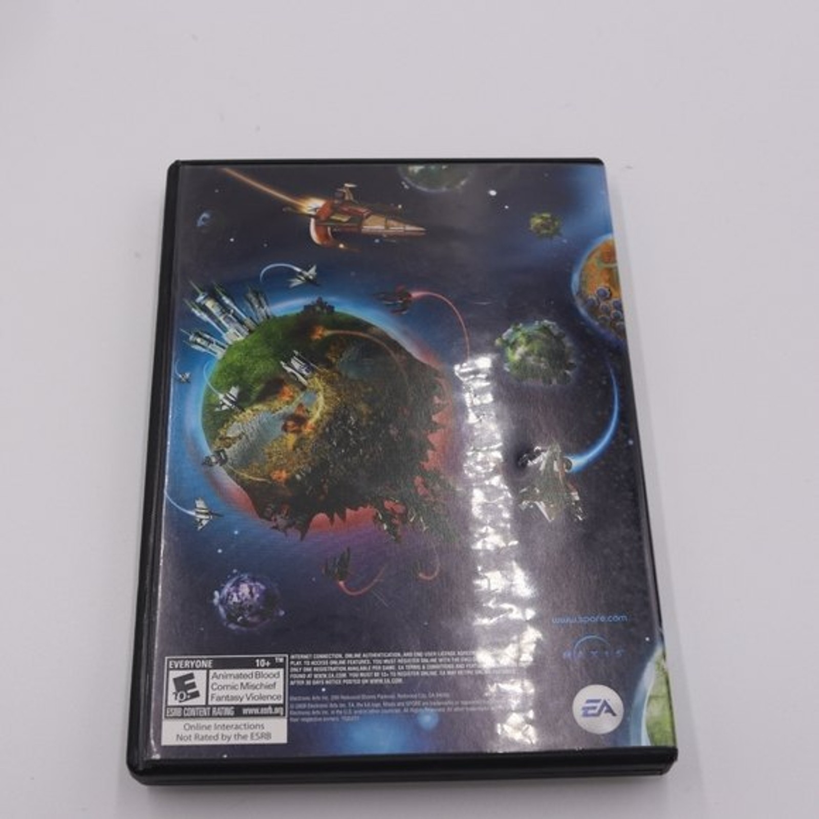 Spore Win Mac DVD-ROM Life Simulation Game Vintage 2008 Strategy Collector
