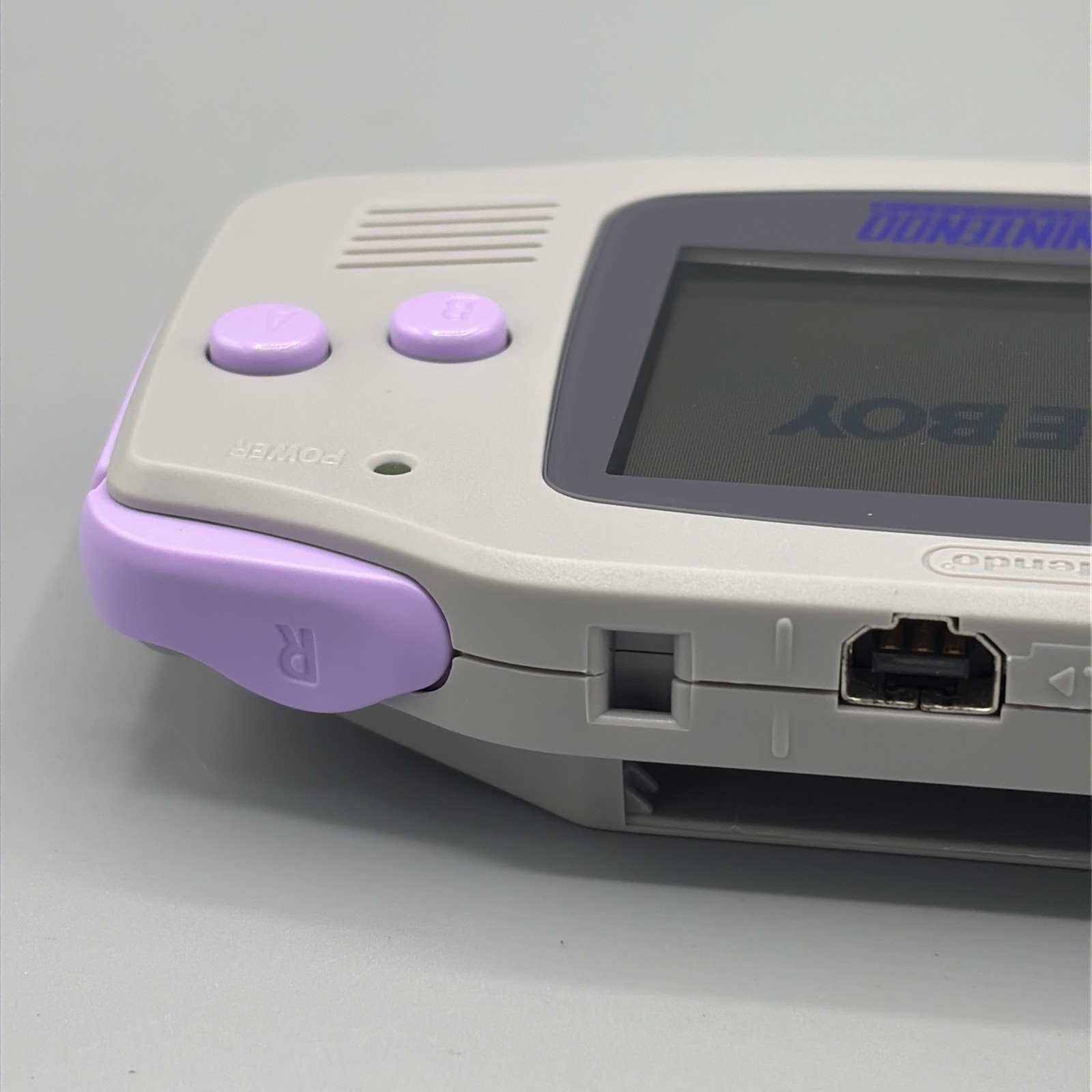 Game Boy Advance GBA SNES Purple Gray Console Custom Edition⭐️ Free Ship🇺🇸