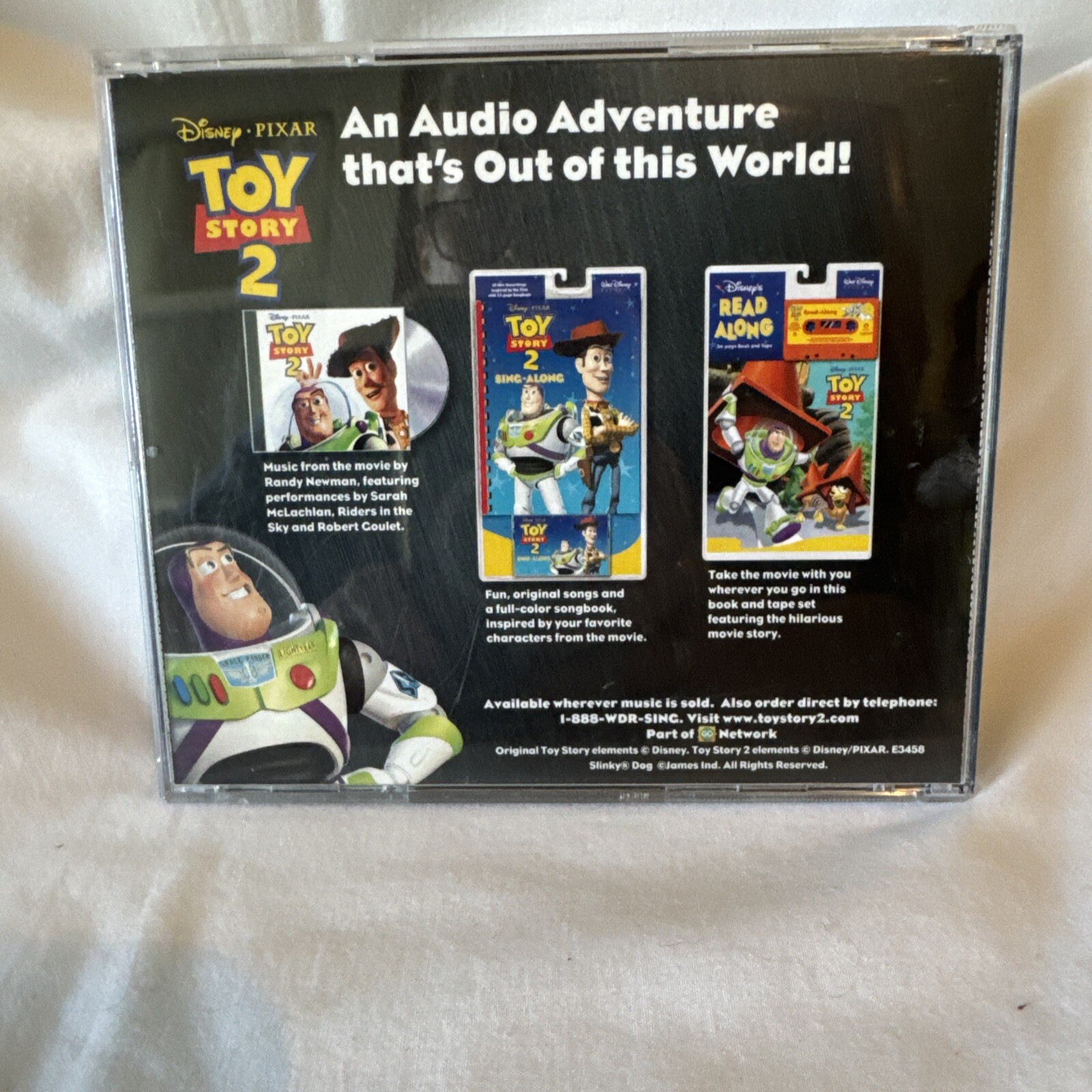 Toy Story 2: Buzz Lightyear to the Rescue Action Game PC 2001 Disney Pixar