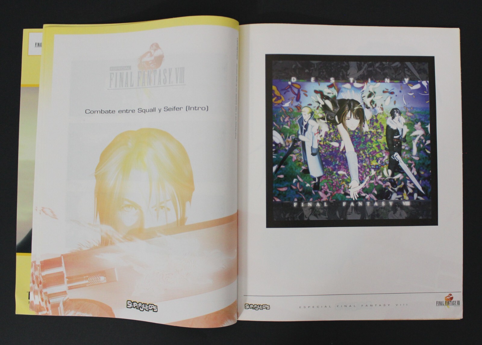 1999 FINAL FANTASY VIII Book 11.5″ x 9″ (30 x 23 cm) Spain Vintage 64 Pages VHTF