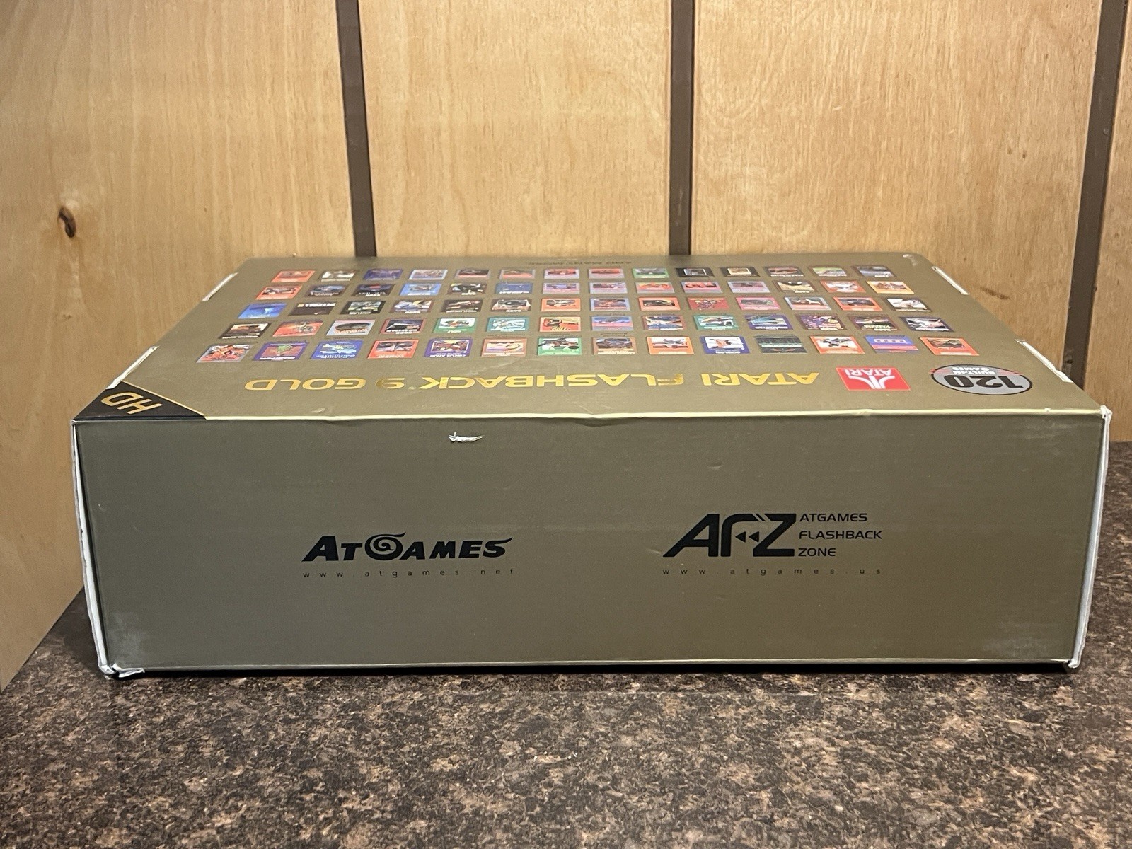 AtGames Atari Flashback 9 Gold HD Console w/ 120 Built-in Games HD Game System