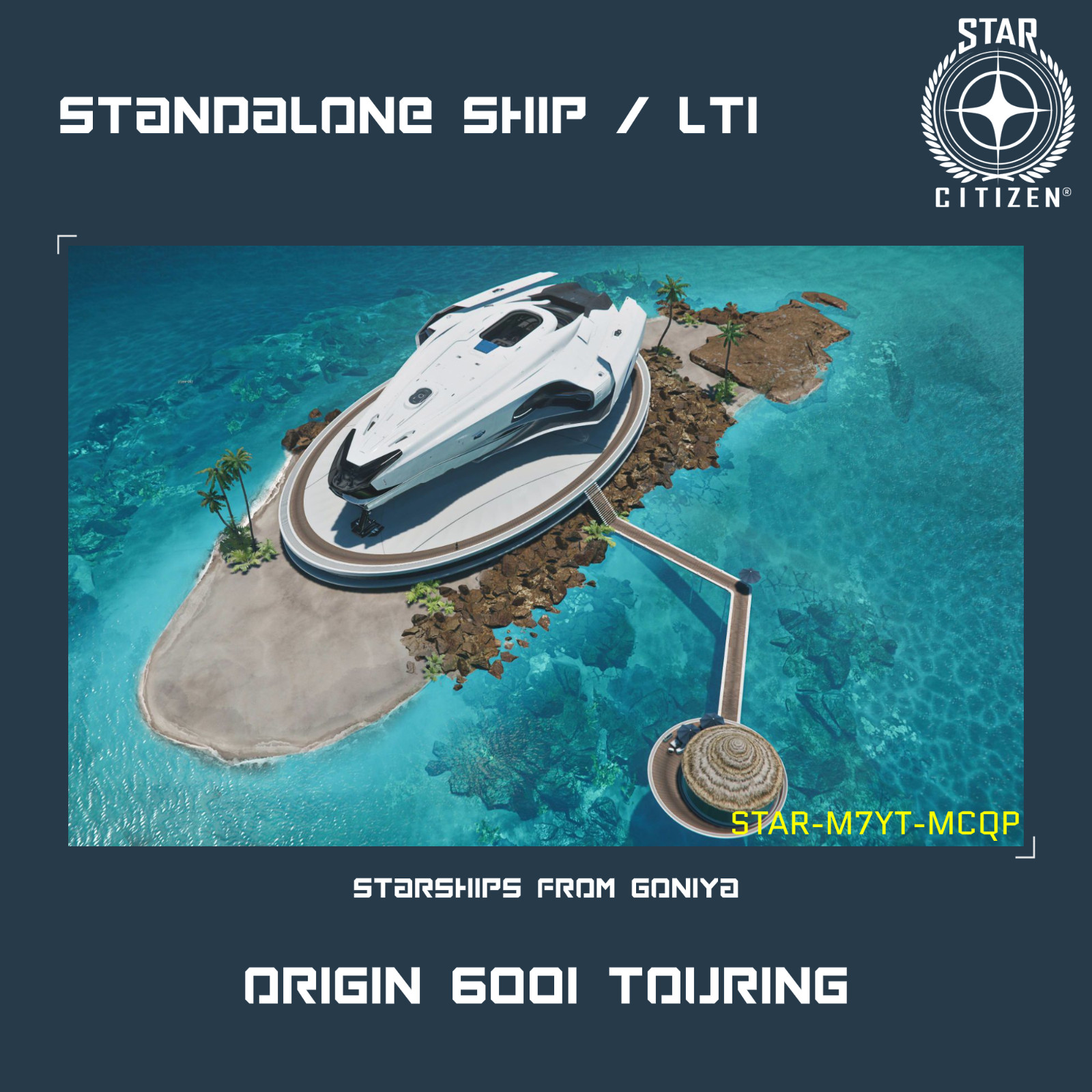 STAR CITIZEN – ORIGIN 600I TOURING – LTI – CCU’d – (Lifetime Insurance)