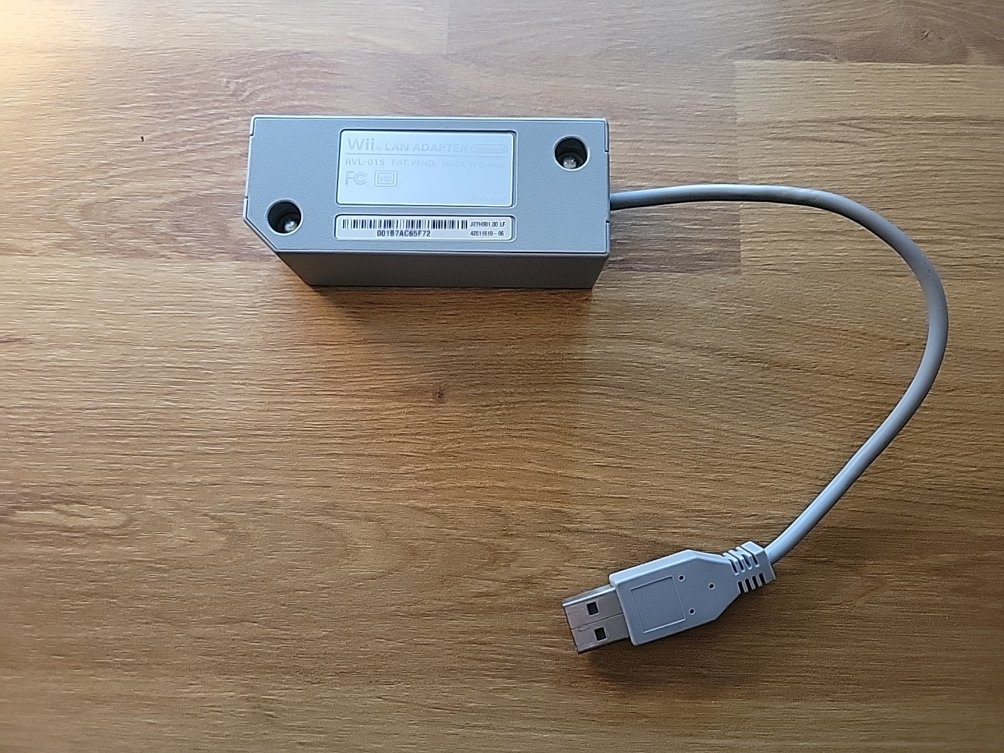 Nintendo Switch/Wii/Wii U LAN Adapter RVL-015 US Seller OFFICIAL FAST SHIPPING