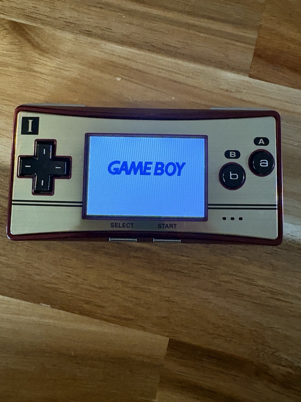 Nintendo Game Boy Micro Famicom 20th Anniversary Console Tested Good
