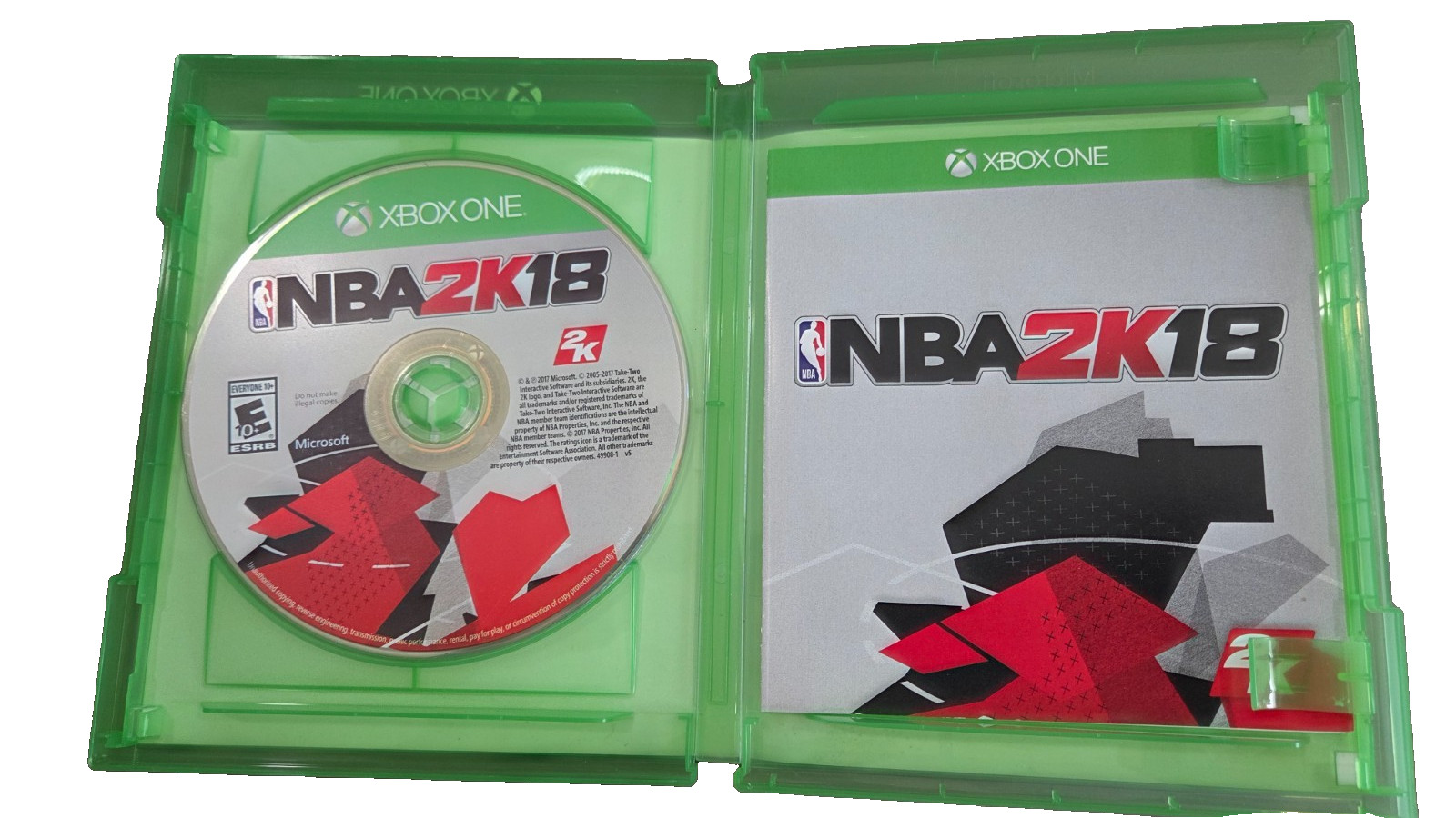 NBA 2K18: Legend Edition (Microsoft Xbox One, 2017) CIB