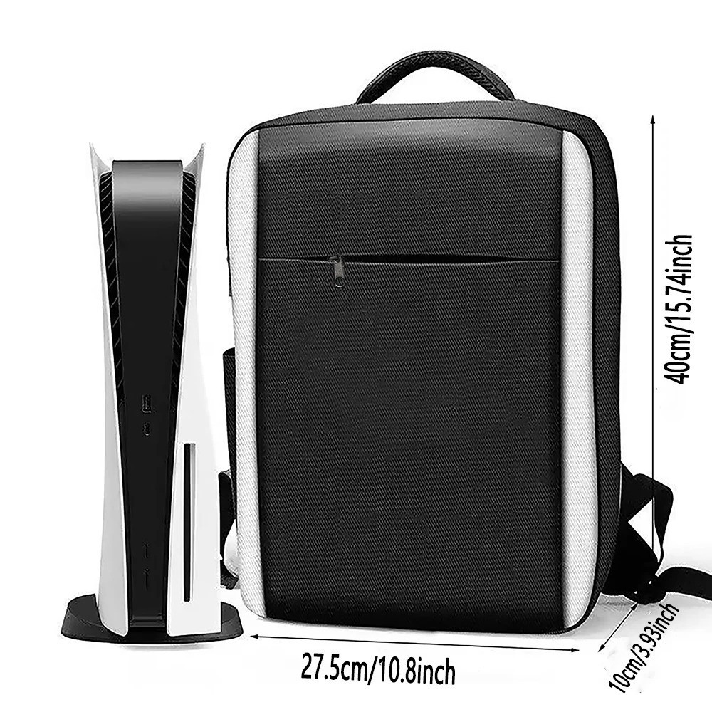 Travel Backpack For PS5 Console, Accessories, Protective Carrying Case Bag