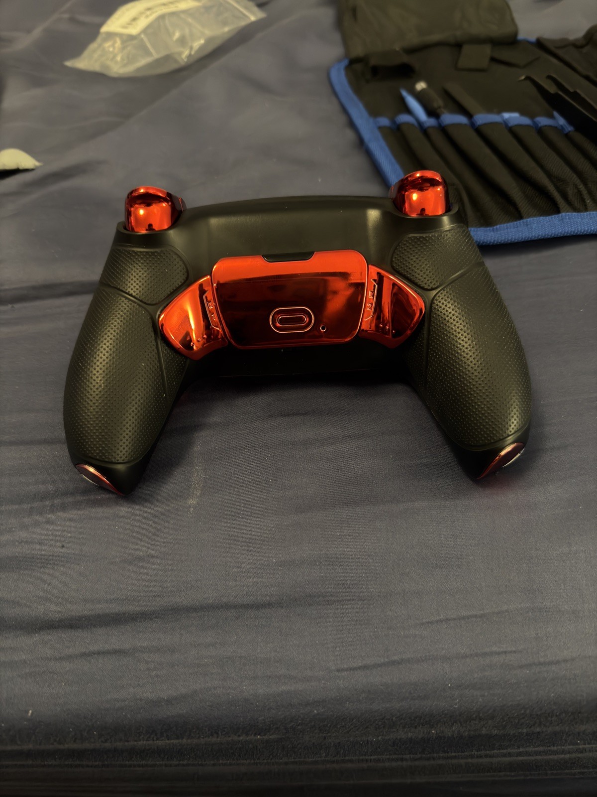 Custom One-Piece Pro Controller –TMR Joysticks • Clicky Triggers • Back Buttons