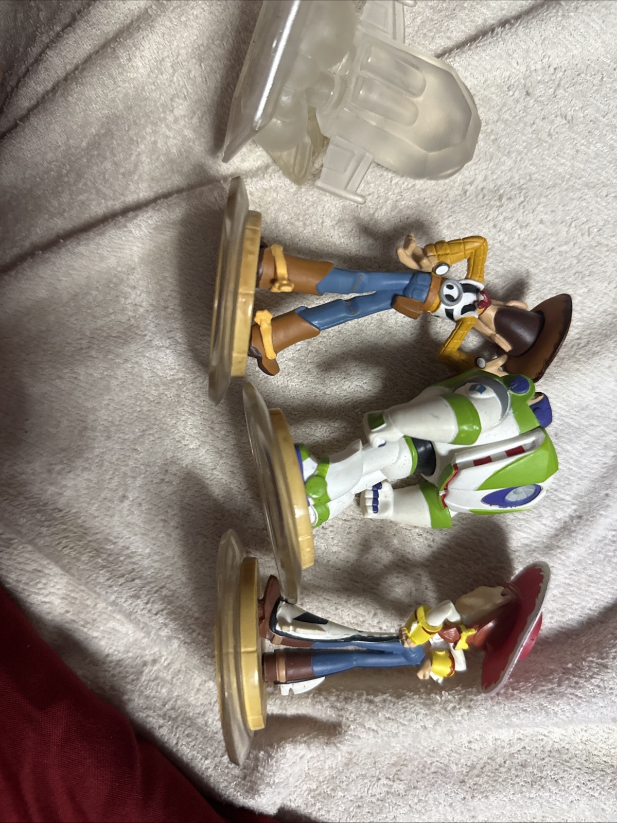 Disney Infinity Toy Story Lot of 4 Woody Jessie and Buzz Lightyear Figures