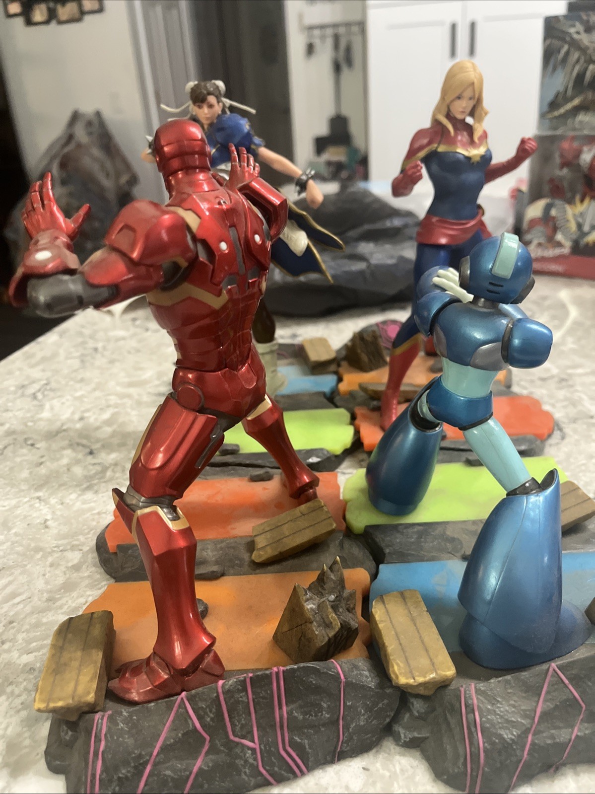 Marvel vs. Capcom Infinite Collector’s Edition Statues NO GAME NO BOX