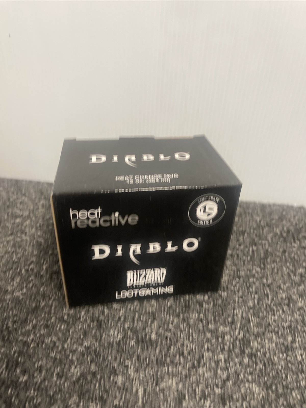 Diablo Blizzard Entertainment Loot Crate Gaming Edition Heat Reactive Coffee Mug