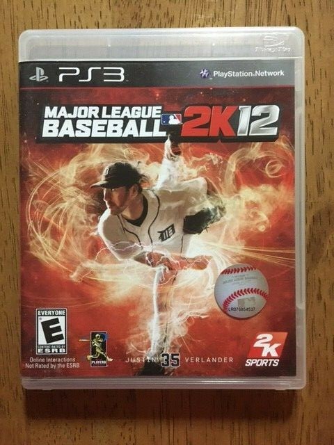 Major League Baseball 2K12 PlayStation 3 PS3 with Manual – Used