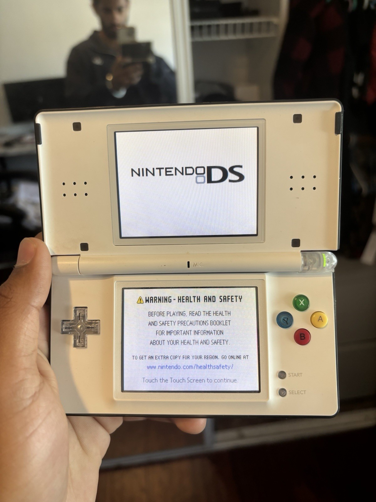 Custom Nintendo Ds Lite Good Condition Everything Works Tested