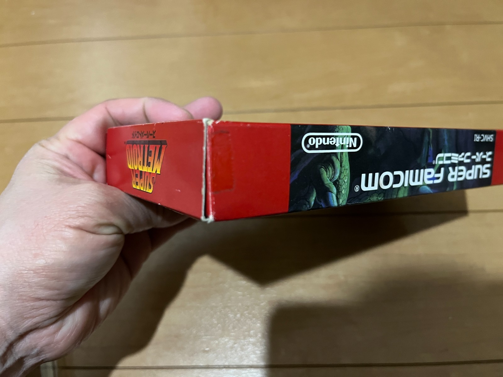 Super Metroid Japan Super Famicom SNES BOX and Manual