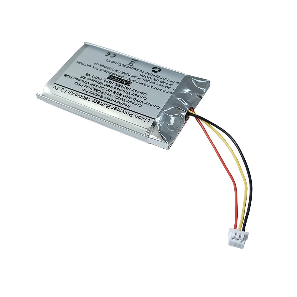 Battery for Corsair VOID Void PRO Virtuoso RGB Wireless SE Void RGB HS75 XB HS70